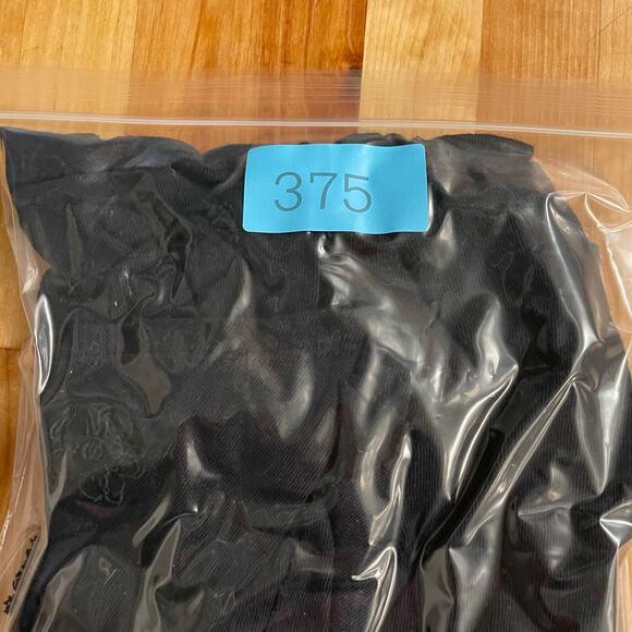 Ted Baker Kathley Top Black Cotton Linen Blend Ruffled SZ 4 US 10 Sleeveless - Picture 10 of 10